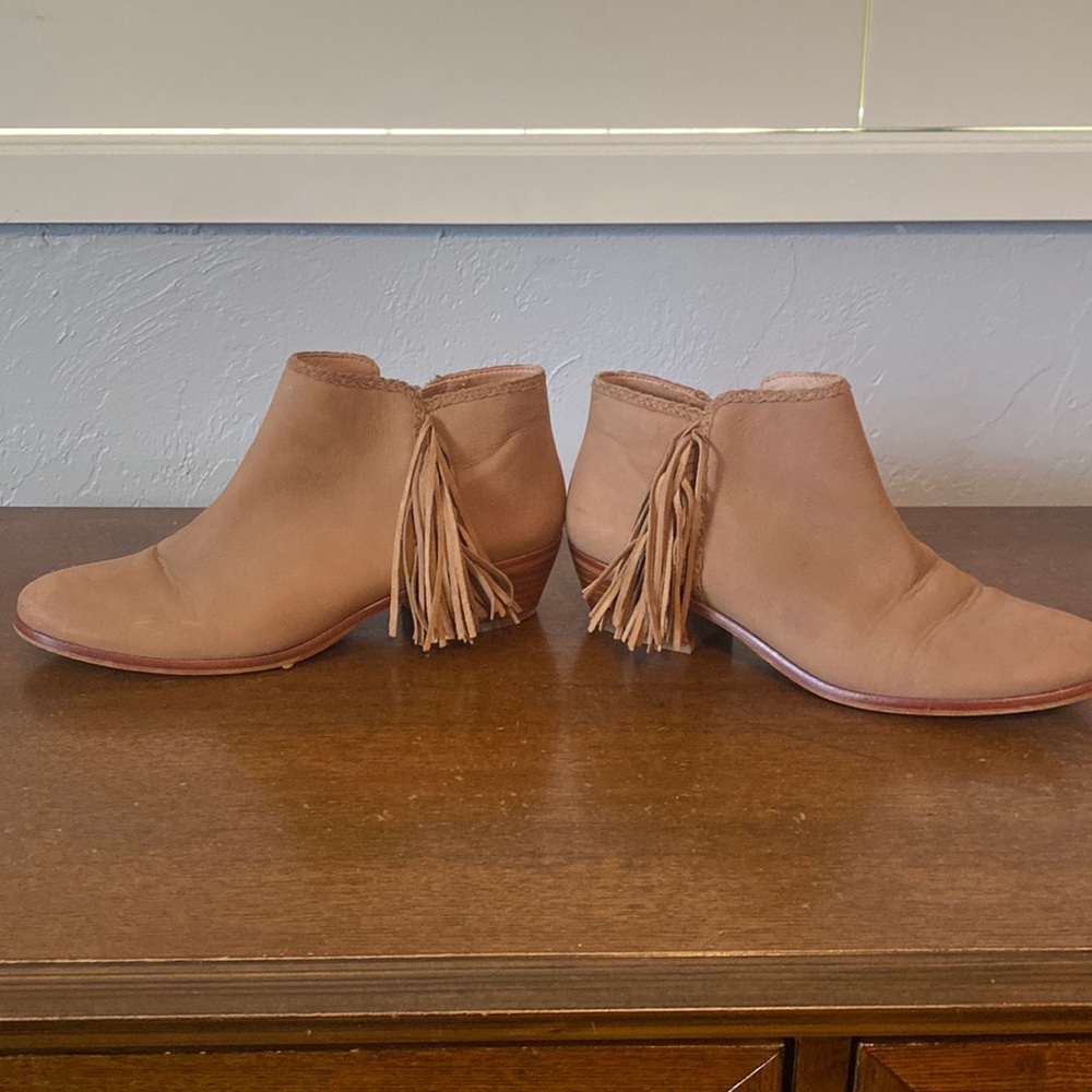 Sam Edelman Fringe Ankle Boot